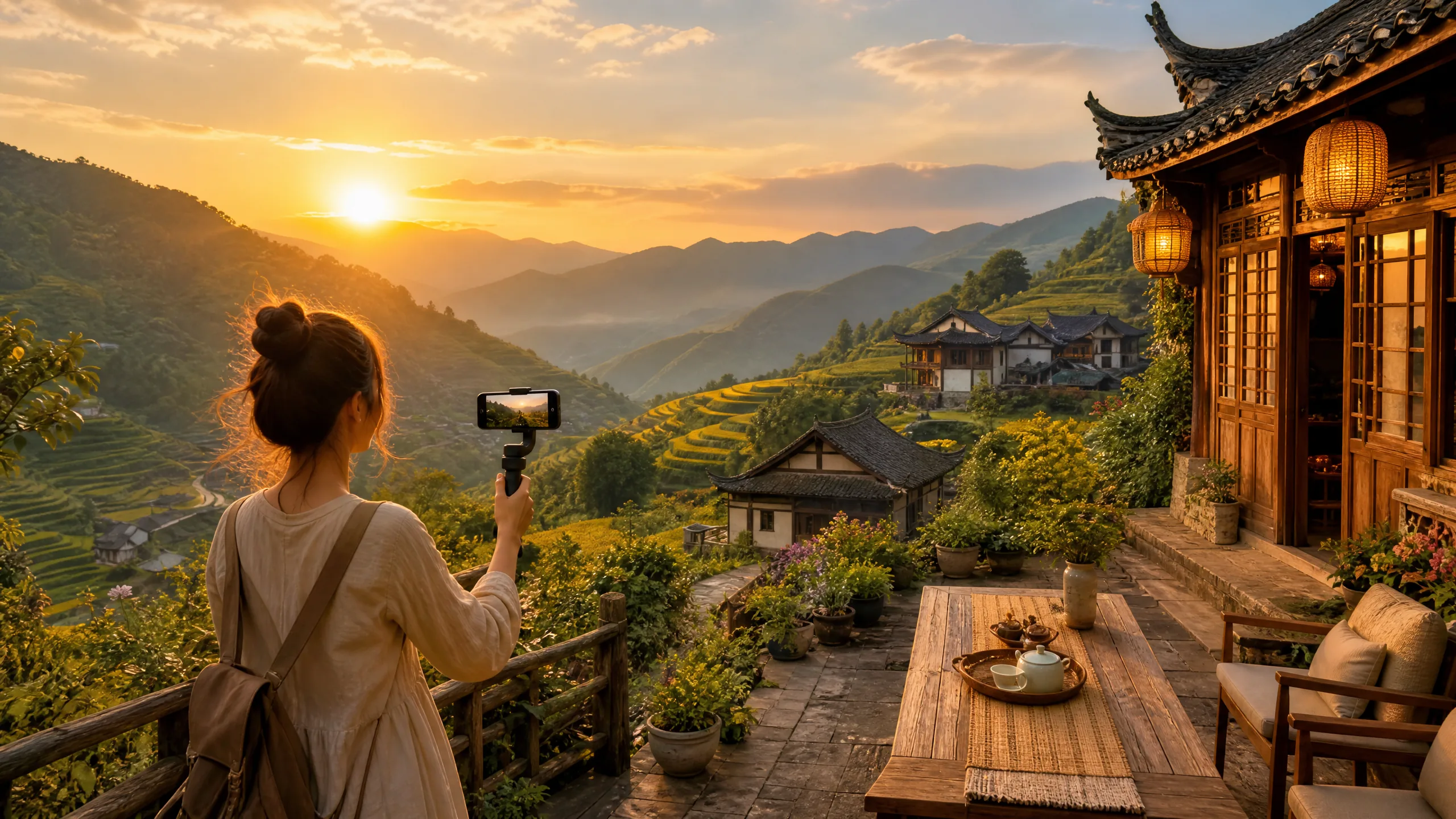 乡村文﻿旅短视频引流头图‍